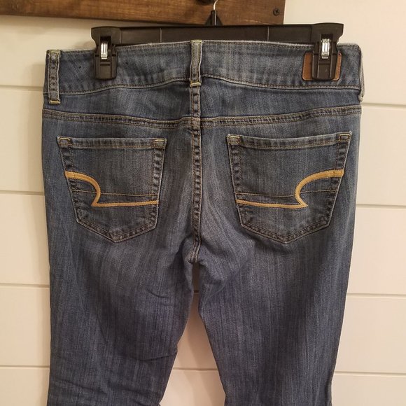 AE American Eagle Artist Super Stretch Jeans Size 6 Short 6S - Picture 3 of 7